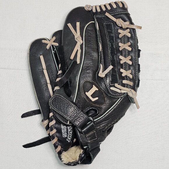 Louisville Slugger Dynasty DYN1350 13.5" Baseball Glove Buffalo Leather Black LH - Picture 3 of 10